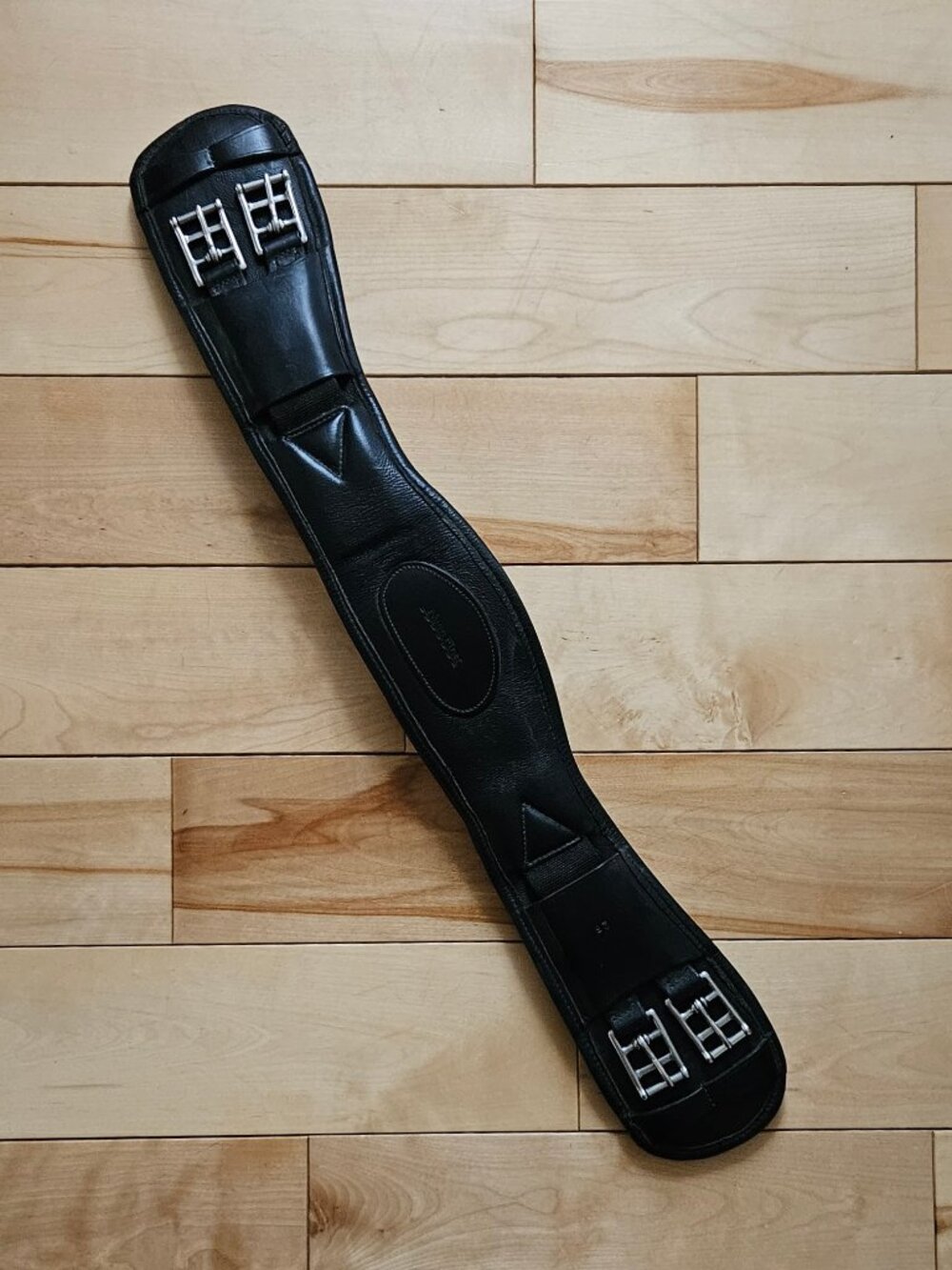 Nunn Finer Passage Leather Dressage Girth | Black | 24" | EUC